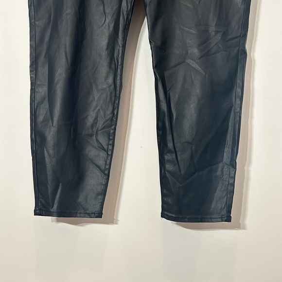 Sanctuary anthropologie plus size women’s faux leather jogger pants size 3X nwot - Picture 3 of 6